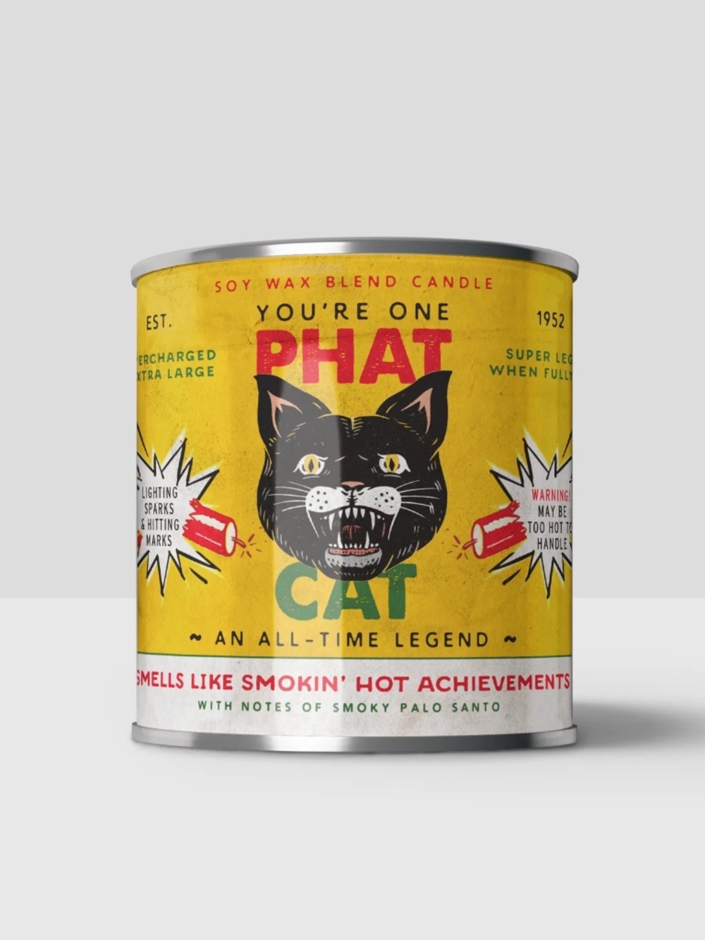 Phat Cat Candle